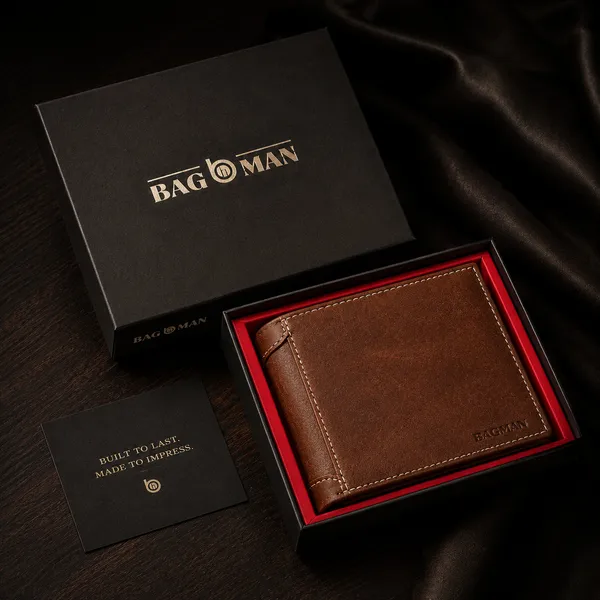 Tan_Hunter_Genuine_Leather_Textured_Bi-Fold_Wallet_For_Men