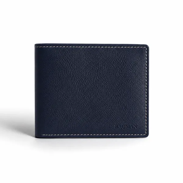 Navy_Blue_Genuine_Leather_Contrast_Interior_Bi-Fold_Wallet_For_Men