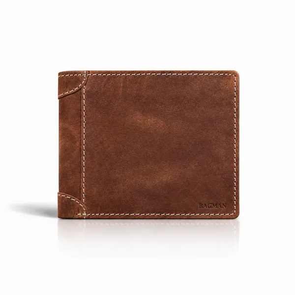 Tan_Hunter_Genuine_Leather_Textured_Bi-Fold_Wallet_For_Men