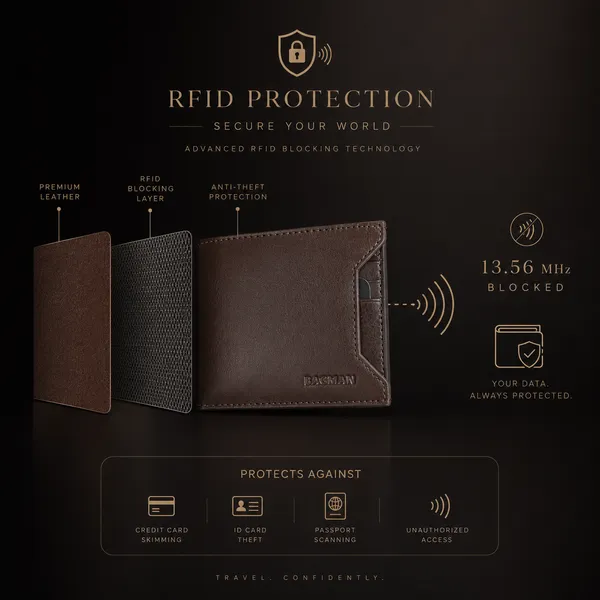 Brown_Textured_Genuine_Leather_Bi-Fold_Wallet_For_Men