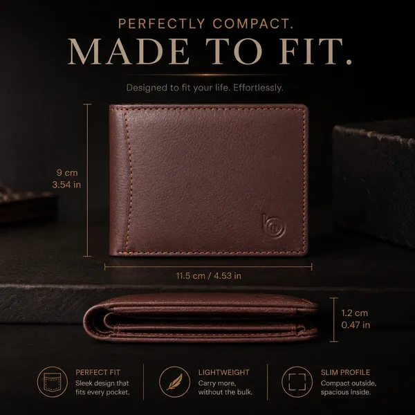 Maroon_Genuine_Leather_Bi-Fold_Wallet_For_Men
