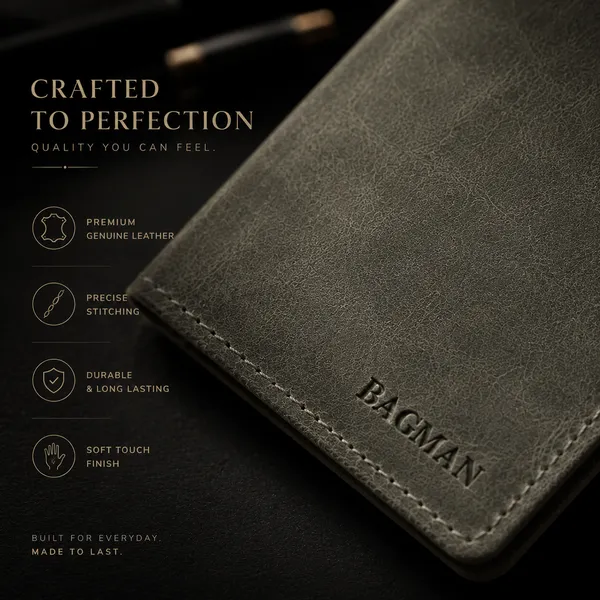 Grey_Genuine_Leather_Rfid_Bi-Fold_Wallet_For_Men