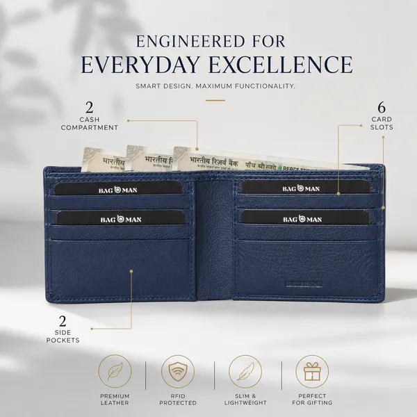 Navy_Blue_Genuine_Leather_Bi-Fold_Wallet_For_Men