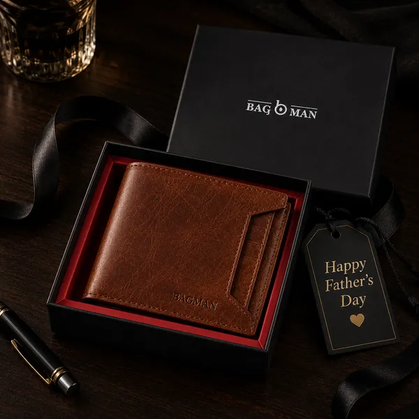 Tan_Hunter_Genuine_Leather_Classic_Bi-Fold_Wallet_For_Men