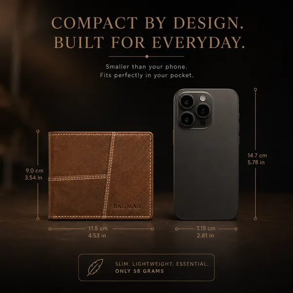Tan_Hunter_Genuine_Leather_Contrast_Stitch_Bi-Fold_Wallet_For_Men