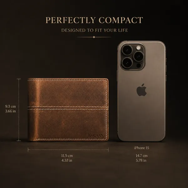 Tan_Hunter_Genuine_Leather_6_Slot_Bi-Fold_Wallet_For_Men