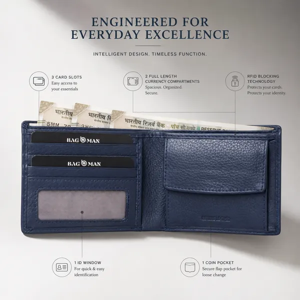 Navy_Blue_Genuine_Leather_Bi-Fold_Wallet_For_Men