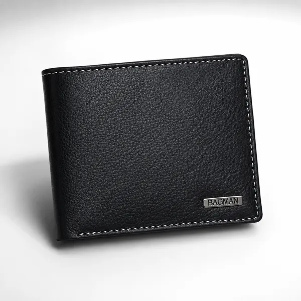 Black_Genuine_Leather_Bi-Fold_Wallet_For_Men