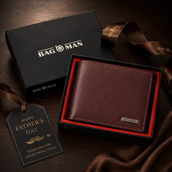 Maroon_Genuine_Leather_Bi-Fold_Wallet_For_Men