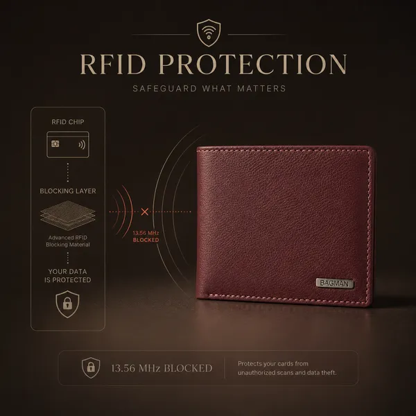 Maroon_Genuine_Leather_Bi-Fold_Wallet_For_Men
