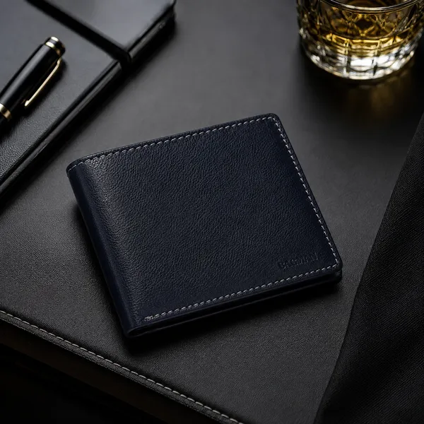 Black_Genuine_Leather_8_Slot_Bi-Fold_Wallet_For_Men
