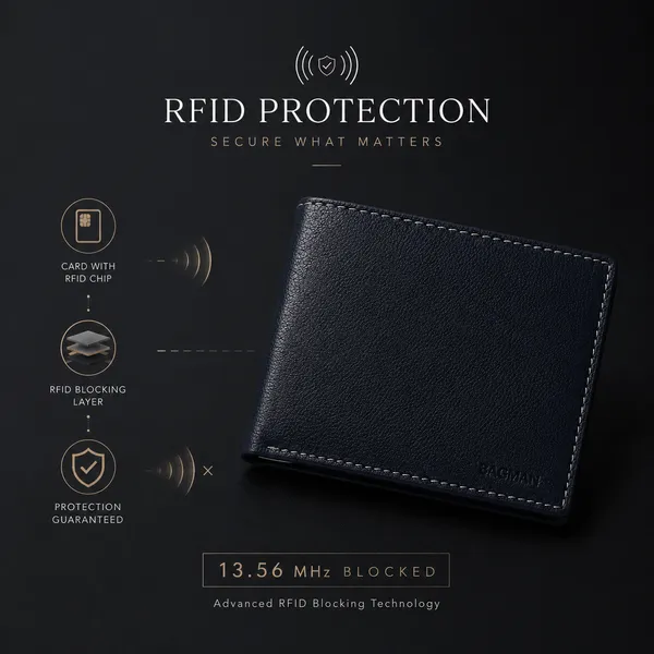 Black_Genuine_Leather_8_Slot_Bi-Fold_Wallet_For_Men
