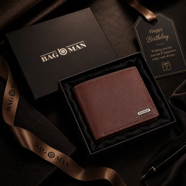 Maroon_Smooth_Genuine_Leather_Bi-Fold_Wallet_For_Men