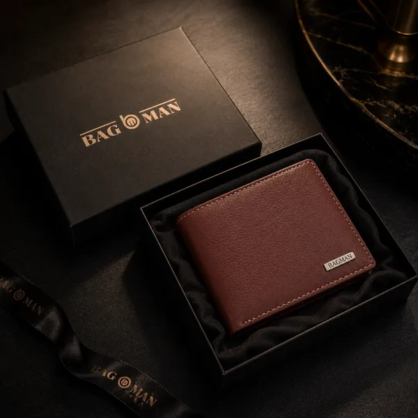 Maroon_Smooth_Genuine_Leather_Bi-Fold_Wallet_For_Men