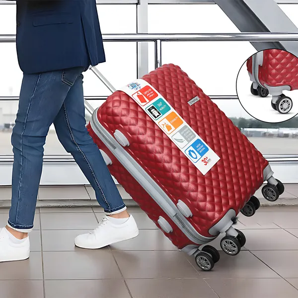 Red_Textured_Hard_Shell_Cabin_Trolley_Suitcase