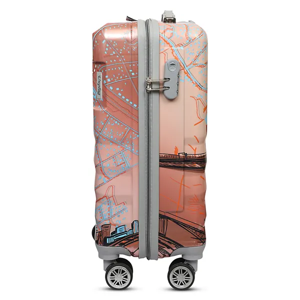 Pink_Printed_4-Wheel_Trolley_Suitcase
