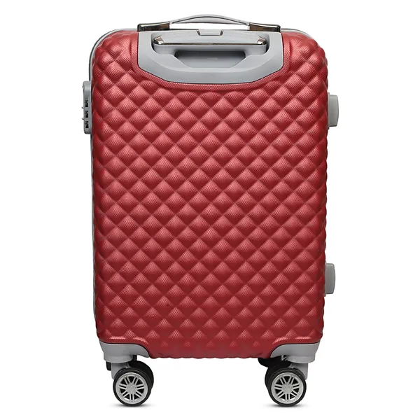 Red_Textured_Hard_Shell_Cabin_Trolley_Suitcase