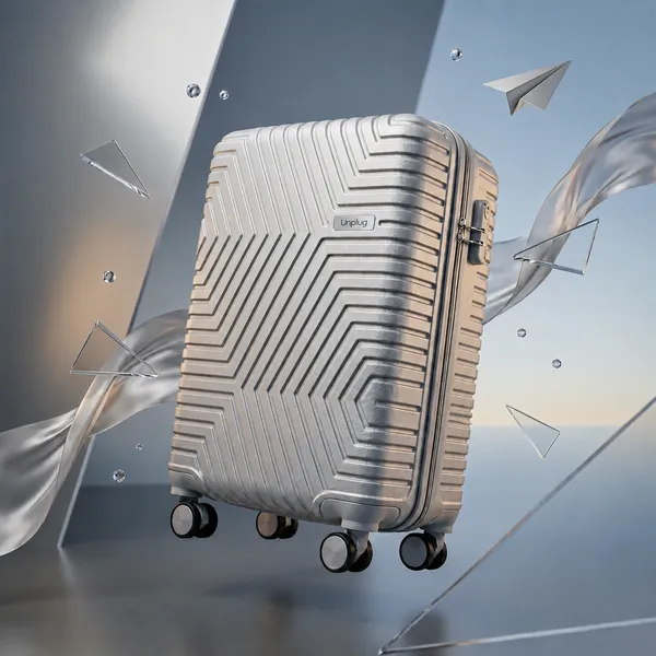 Silver_Hard_Shell_Rolling_Suitcase