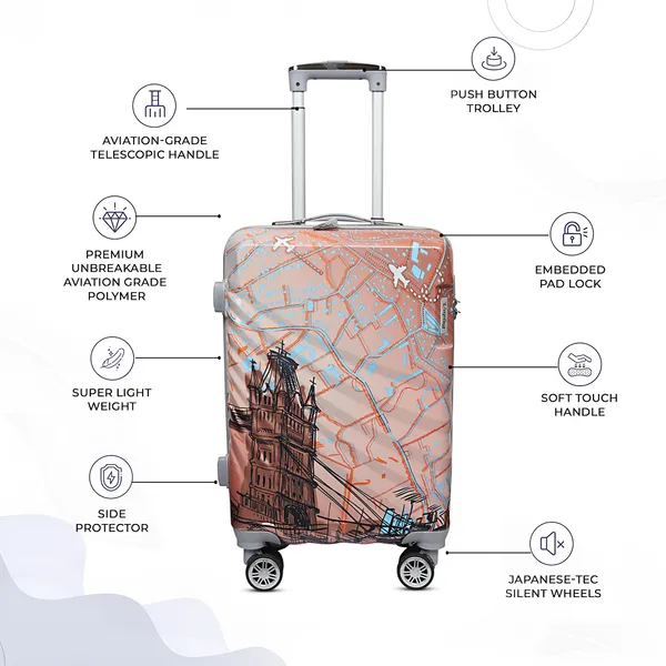 Pink_Printed_4-Wheel_Trolley_Suitcase