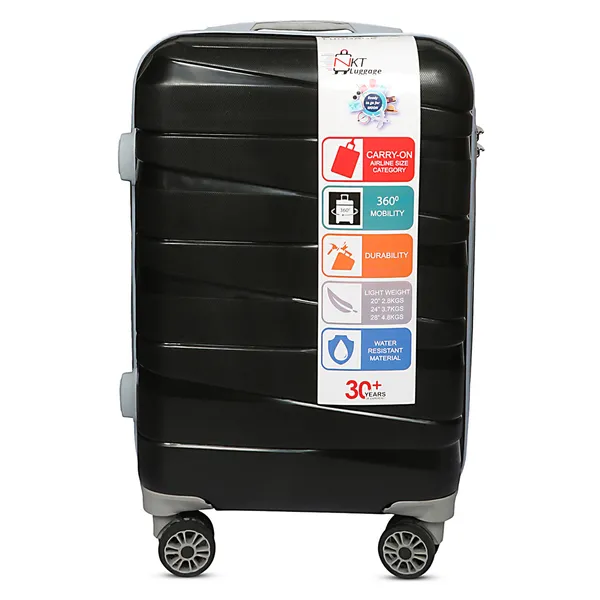 Black_Polyester_4_Wheel_Trolley_Suitcase