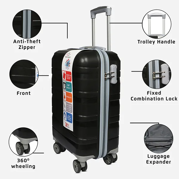Black_Polyester_4_Wheel_Trolley_Suitcase