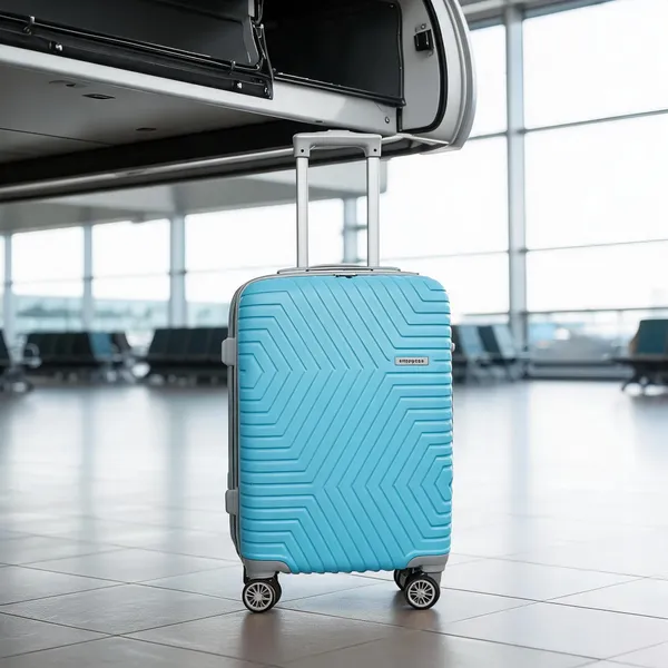 Blue_Abs_Chevron_Textured_Hard_Shell_Cabin_Trolley_Suitcase