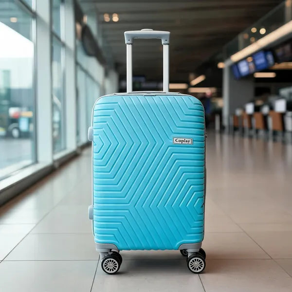 Blue_Abs_Chevron_Textured_Hard_Shell_Cabin_Trolley_Suitcase
