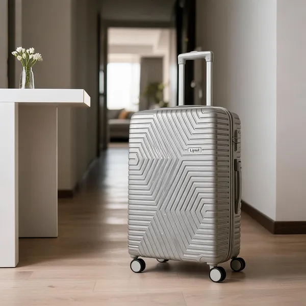 Grey_Abs_Geometric_Textured_Hard_Shell_Spinner_Trolley_Suitcase