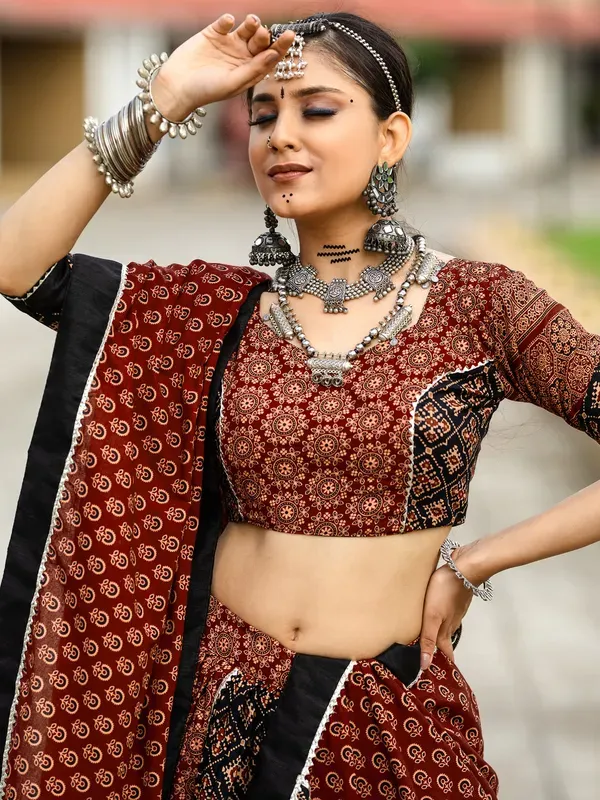 Digital_Patola_Print_Traditional_Lehenga_Choli