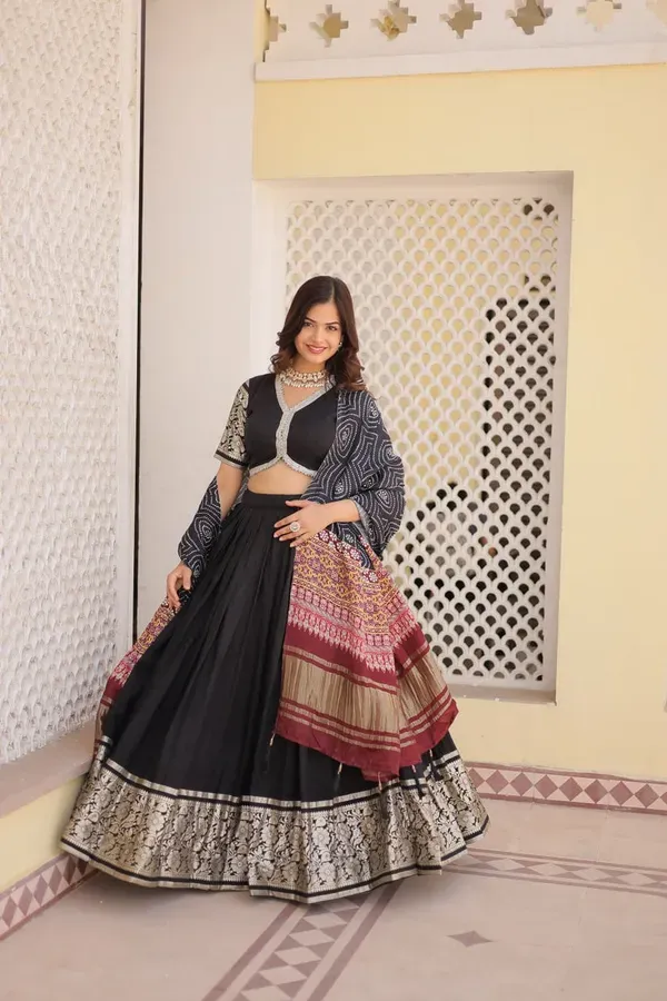 Digital_Patola_Print_Traditional_Lehenga_Choli