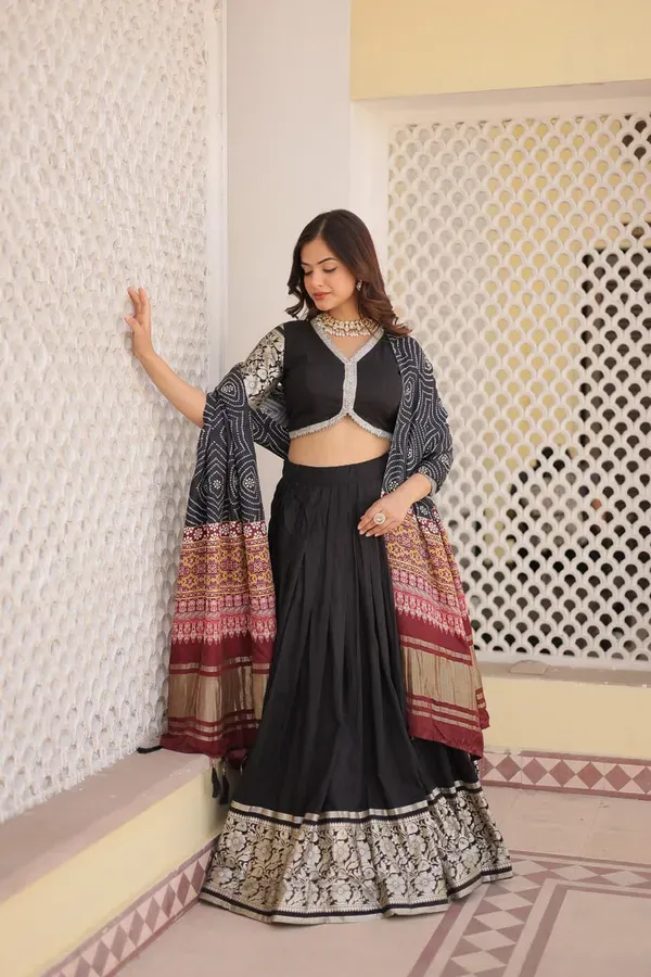 Digital_Patola_Print_Traditional_Lehenga_Choli