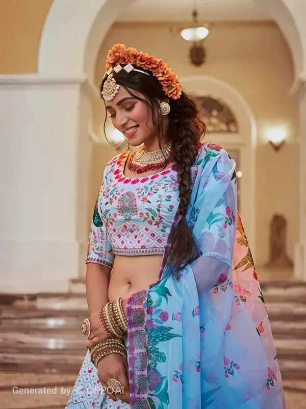 Digital_Patola_Print_Traditional_Lehenga_Choli