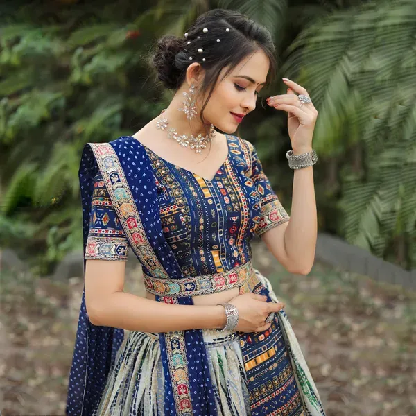 Digital_Patola_Print_Traditional_Lehenga_Choli