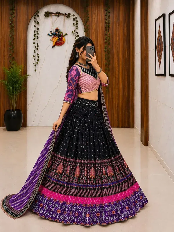 Digital_Patola_Print_Traditional_Lehenga_Choli