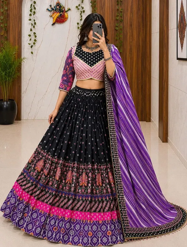 Digital_Patola_Print_Traditional_Lehenga_Choli