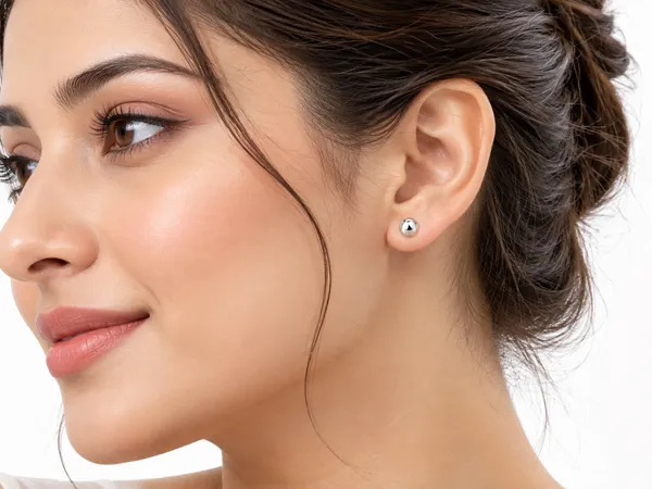 Silver_Ball_Stud_Earrings_For_Women