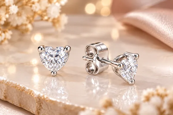 Silver_Tone_Heart_Shaped_Stud_Earrings_For_Women