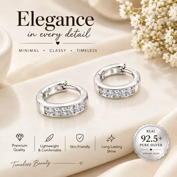 Silver_925_Pure_Silver_Hoop_Earrings_For_Women