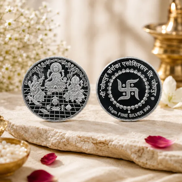 Jodhpur_10_Gram_999_Pure_Silver_Lakshmi_Ganesha_Saraswati_Coin