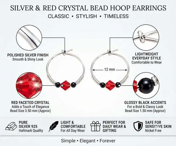 Silver_Tone_Beaded_Hoop_Earrings_For_Women