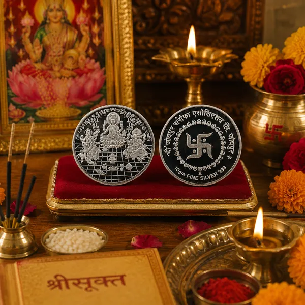 Jodhpur_10_Gram_999_Pure_Silver_Lakshmi_Ganesha_Saraswati_Coin