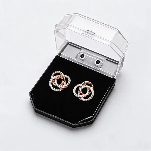 Rose_Gold_Stainless_Steel_Interlocking_Stud_Earrings_For_Women