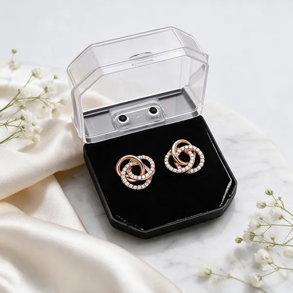 Rose_Gold_Stainless_Steel_Interlocking_Stud_Earrings_For_Women