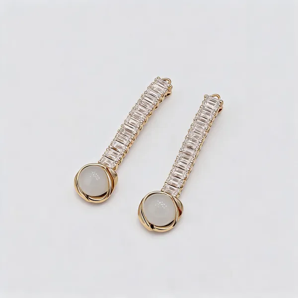 Gold_Stainless_Steel_Rectangular_Stone_Drop_Earrings_For_Women