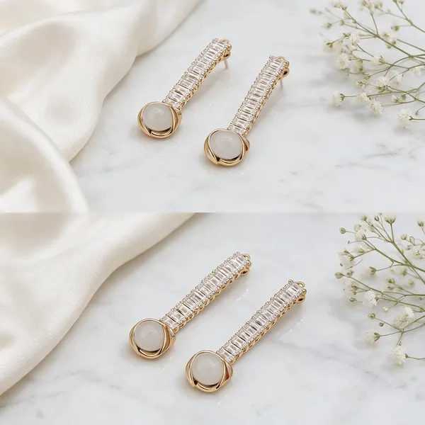 Gold_Stainless_Steel_Rectangular_Stone_Drop_Earrings_For_Women