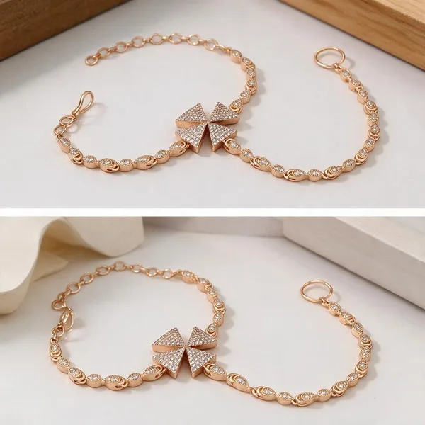 Rose_Gold_Stainless_Steel_Bow_Stone_Hath_Panja_For_Women
