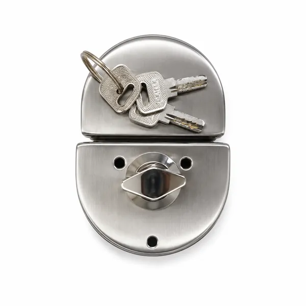Silver_Stainless_Steel_Door_Lock_With_Keys