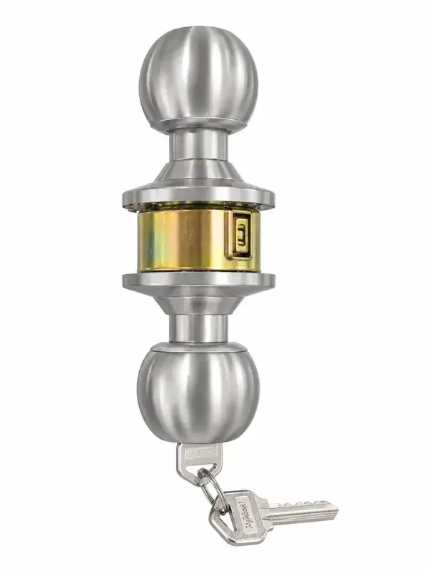 Golden_And_Silver_Stainless_Steel_Round_Keyed_Door_Lock_Set_With_Keys