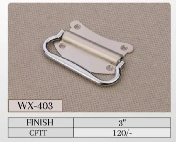 Silver_Stainless_Steel_Folding_Door_Pull_Handle_WX403_Pack_Of_3