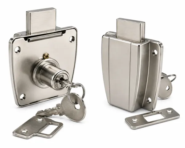 Silver_Stainless_Steel_Surface_Mount_Drawer_Lock_With_Keys